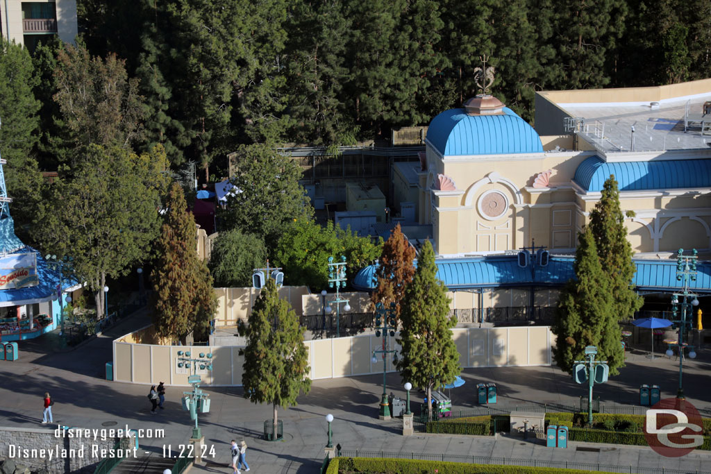 Work in the Little Mermaid queue is underway