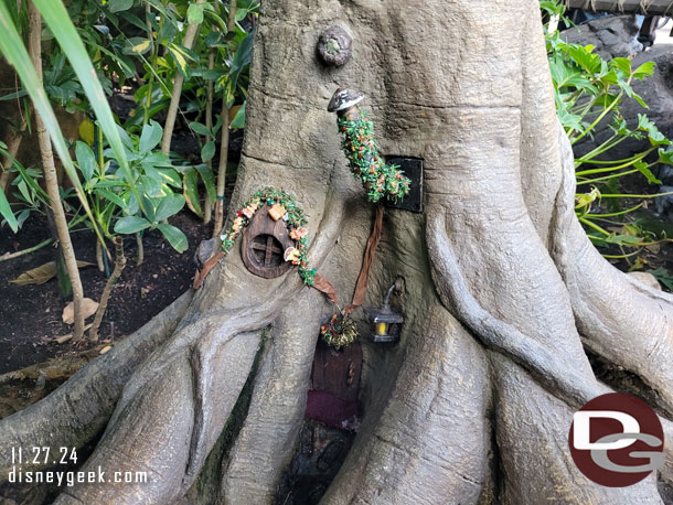 The Little Man of Disneyland has decorated for Christmas