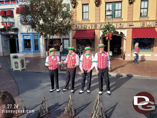 The Dapper Dans in Town Square