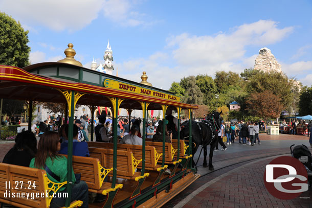 A Horse-Drawn Street Car in the hub