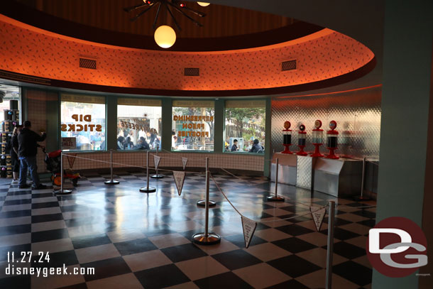 No queue for Flo's this afternoon