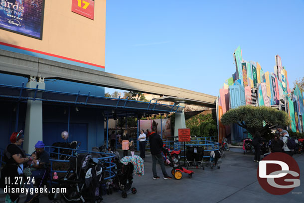 Moana was meeting guests in Hollywood Land