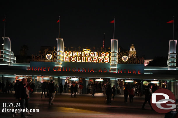 Returning to Disney California Adventure