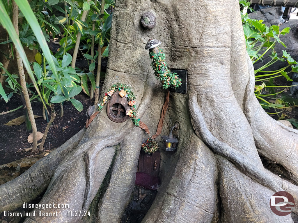 The Little Man of Disneyland has decorated for Christmas