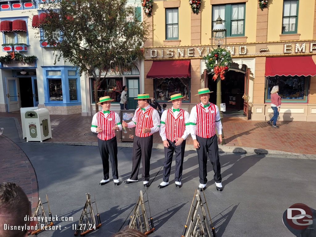 The Dapper Dans in Town Square
