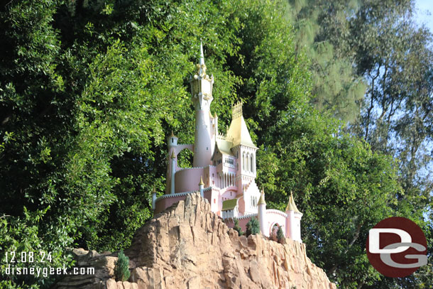 Cinderella Castle on the hill