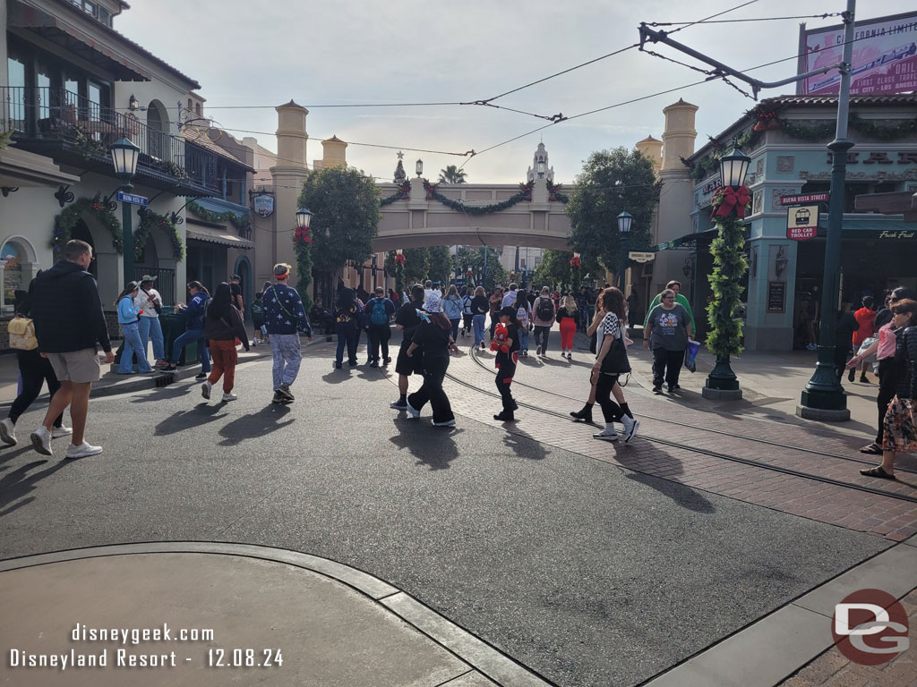 11:09am - Arrived at Disney California Adventure