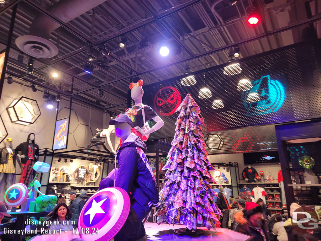 A look around the Avengers Reserve store.