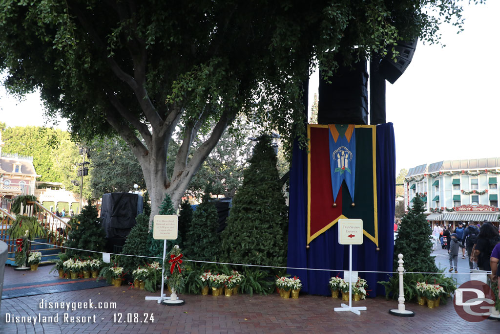 Town Square will host the Candlelight Ceremony this evening.