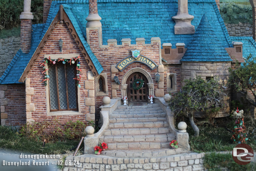 Toad Hall ready for the holidays.