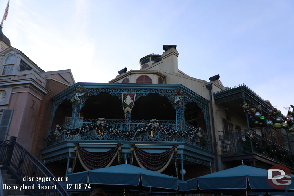 Some people on the balcony this morning.