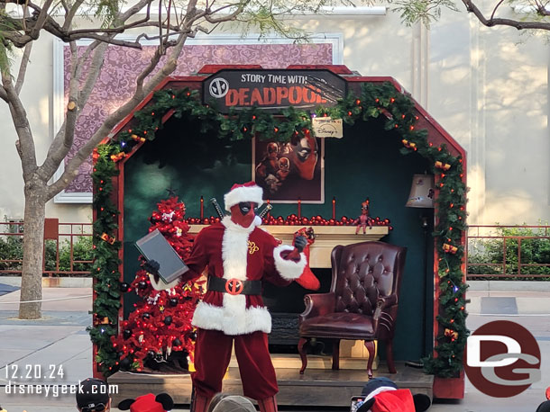 Stopped by for a holiday story from Deadpool