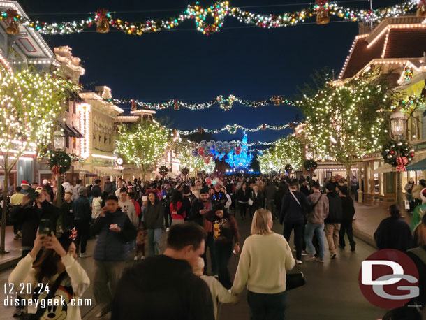 7:07pm - Main Street USA