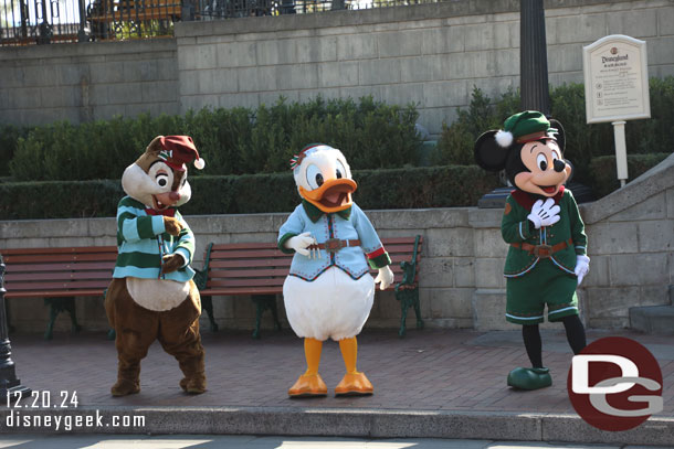 Dale, Donald and Mickey