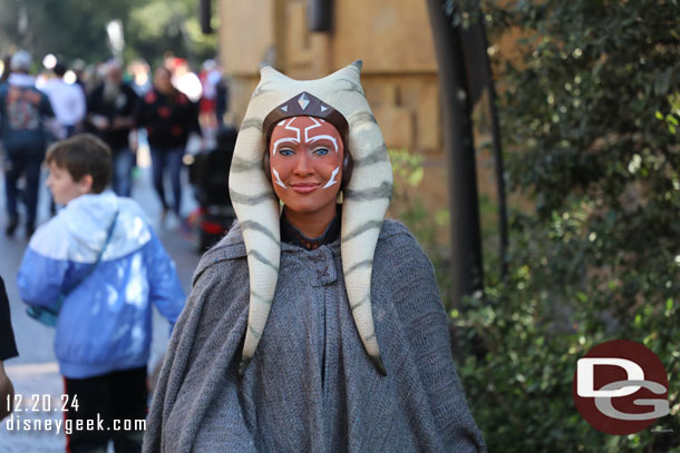 Passing through Star Wars Galaxy's Edge