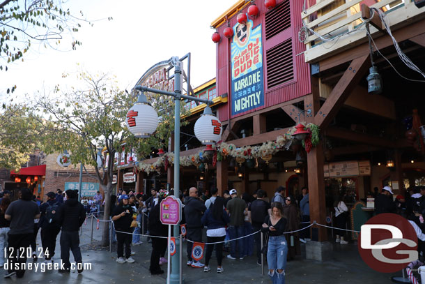 The register lines continue to be long at most dining locations.