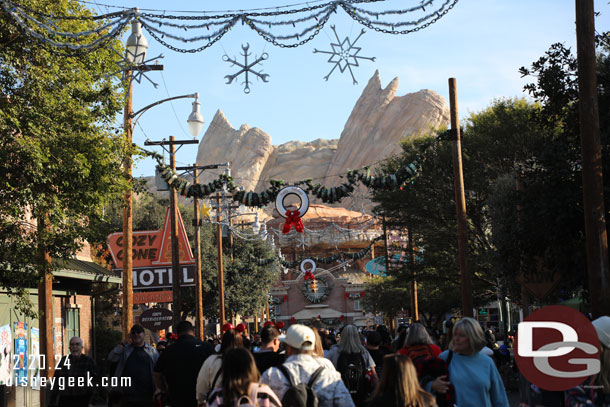 Route 66 in Cars Land