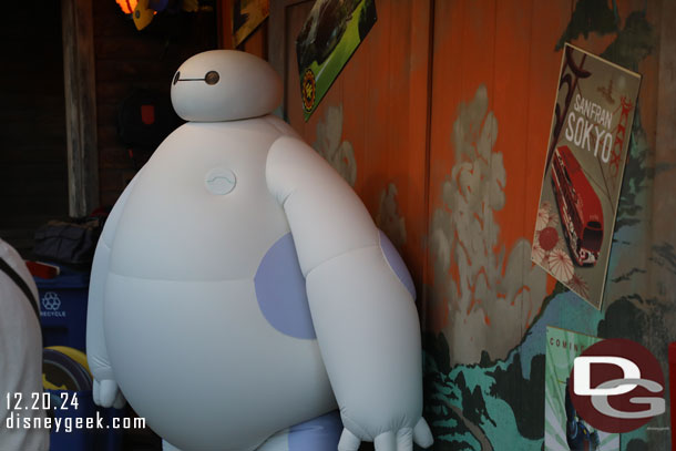 Baymax in San Fransokyo Square