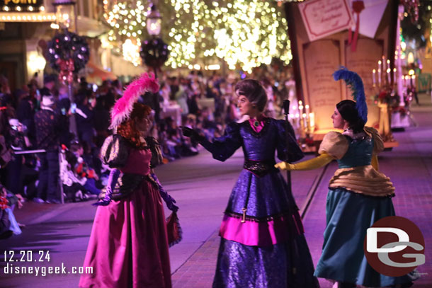 Lady Tremaine with Anastasia and Drizella