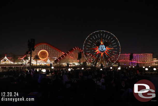 8:51pm - Ready for World of Color Season of Light