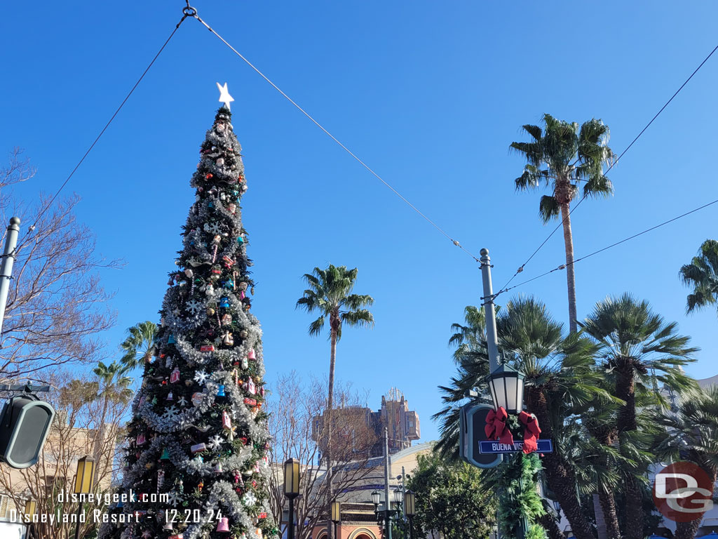 Carthay Circle Christmas Tree