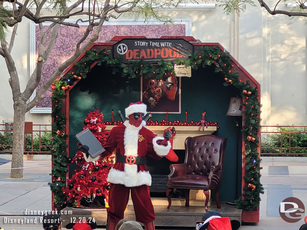 Stopped by for a holiday story from Deadpool