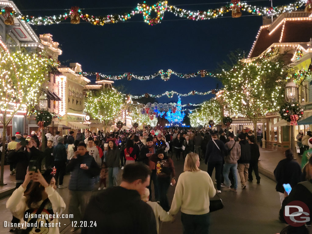 7:07pm - Main Street USA