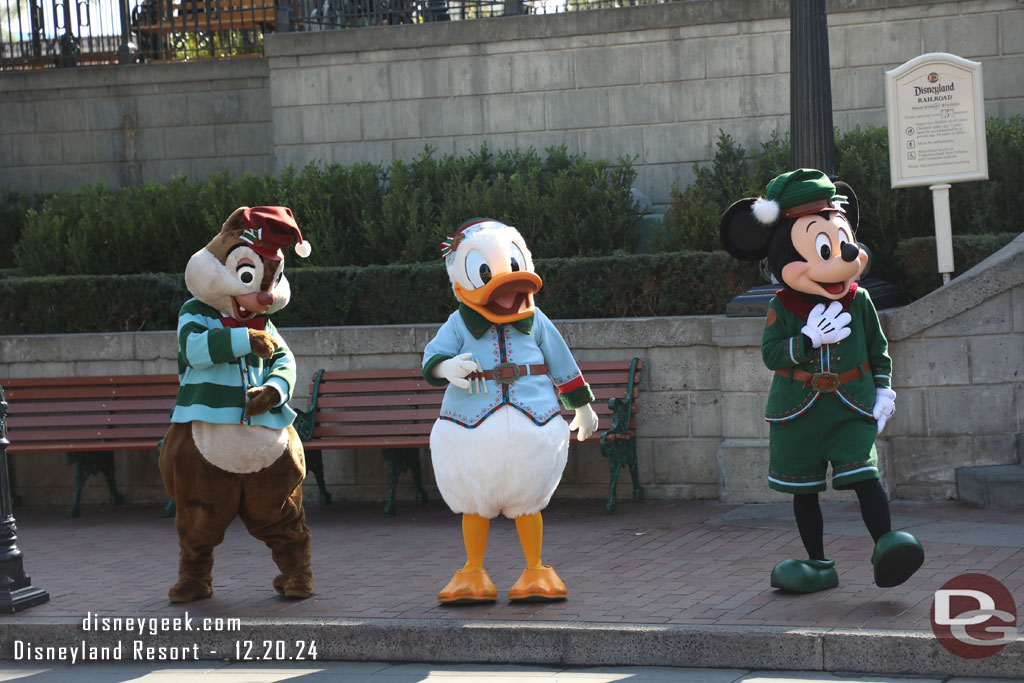 Dale, Donald and Mickey