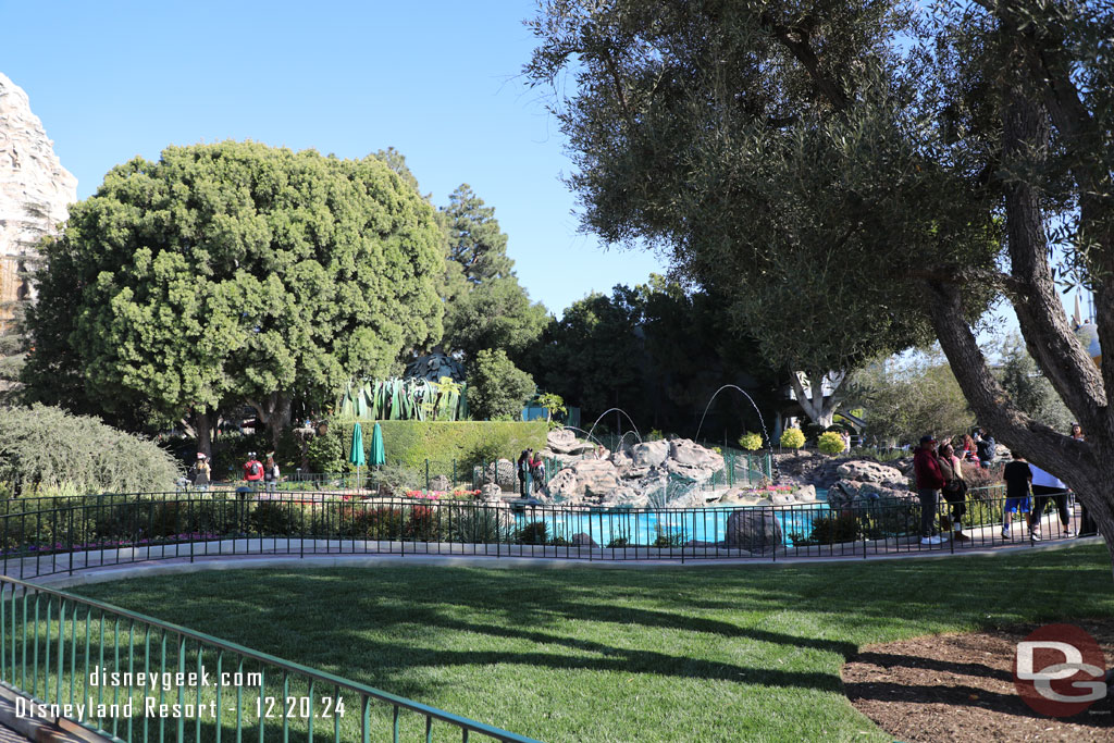 Pixie Hollow Garden has reopened.