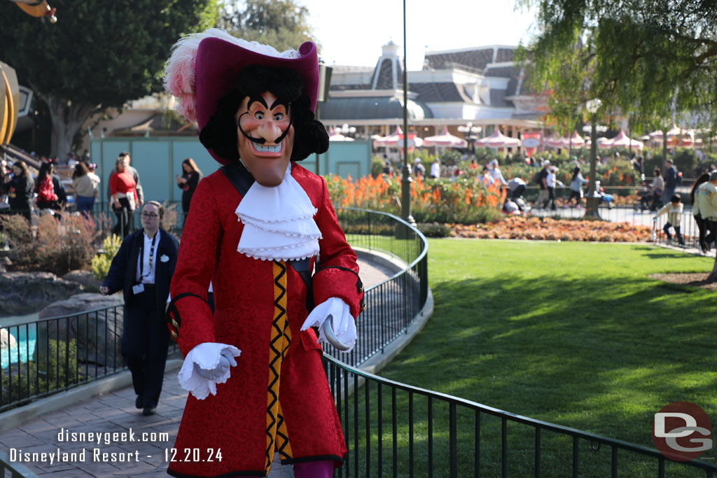 Crossed paths with Captain Hook
