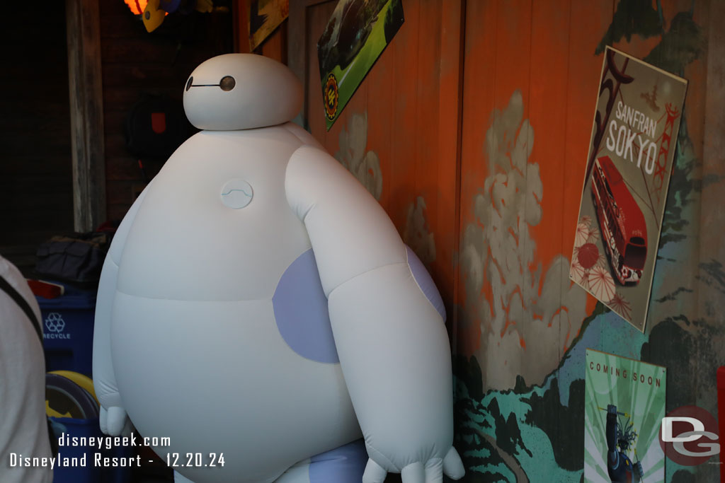 Baymax in San Fransokyo Square