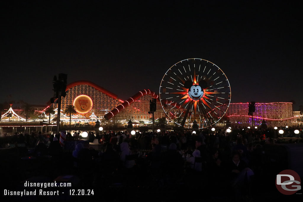 8:51pm - Ready for World of Color Season of Light