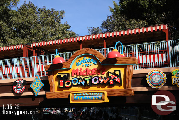 Next stop Mickey's Toontown