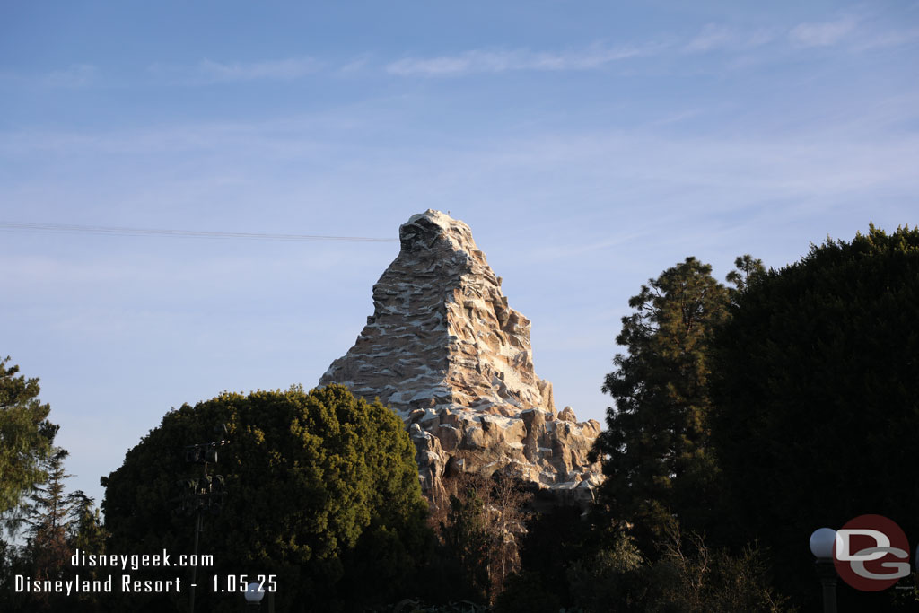 The Matterhorn this morning.