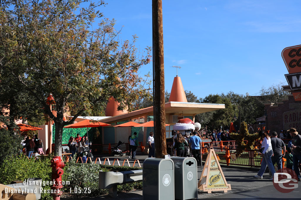 Renovation work continues at the Cozy Cone