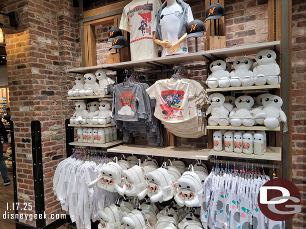 Walked through World of Disney, a Baymax display