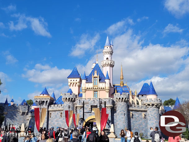 Sleeping Beauty Castle this afternoon