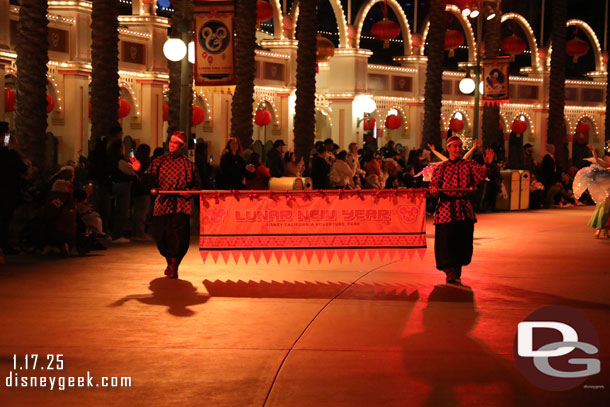 Time for the final Mulan's Lunar New Year Procession of the day.