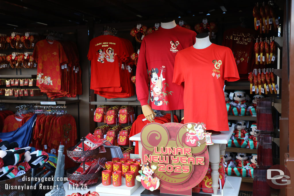 Some of the Lunar New Year Merchandise