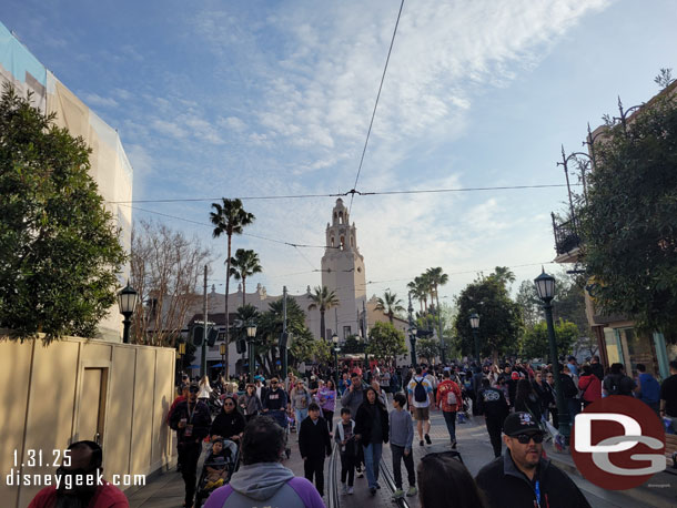 3:38pm - Buena Vista Street 