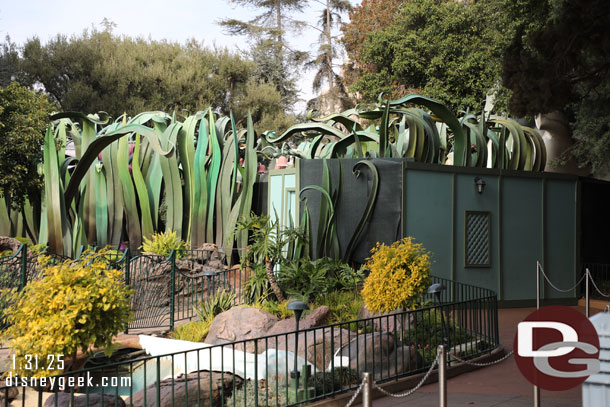 The Pixie Hollow meet and greet is still behind walls.