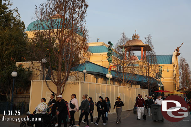 The Little Mermaid queue project is still ongoing.