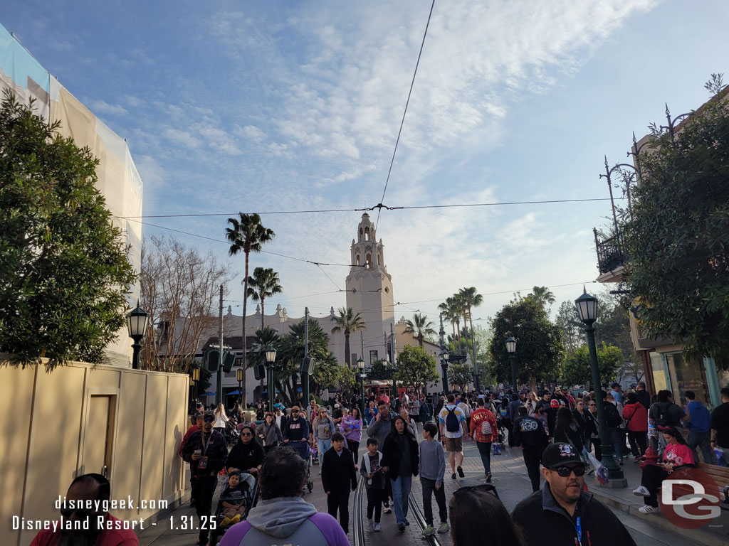 3:38pm - Buena Vista Street 