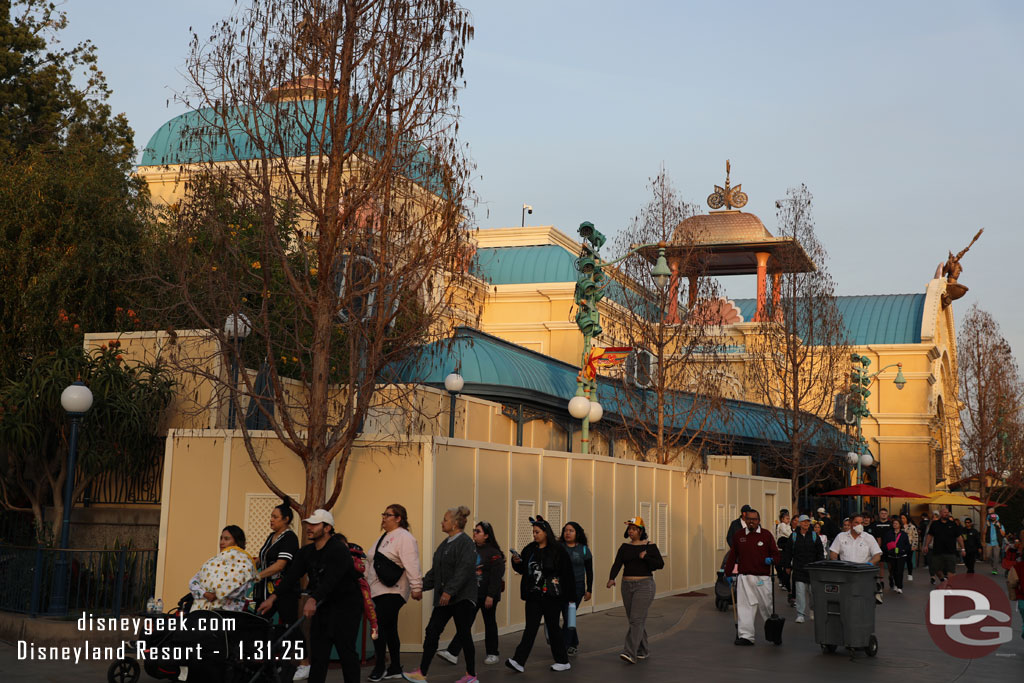 The Little Mermaid queue project is still ongoing.