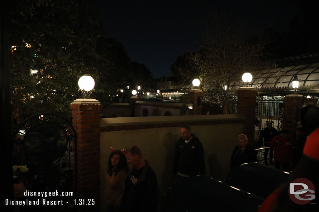 6:18pm - Moved quickly through the extended queue and up to the main queue.