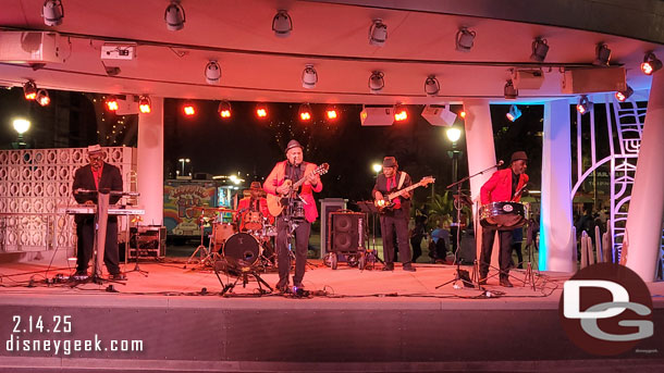 Island Reggae Band in Downtown Disney