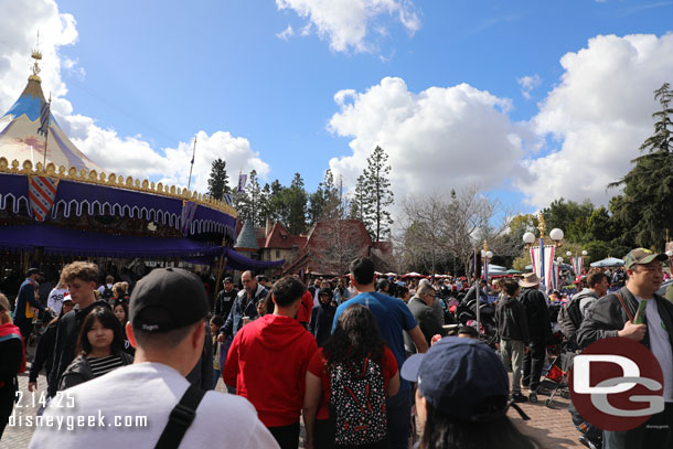 Fantasyland was a slow shuffle