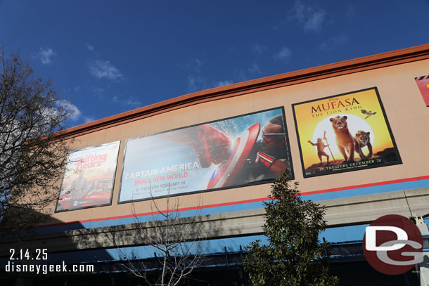 The current billboards on Stage 17