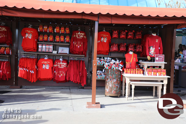 Lunar New Year merchandise