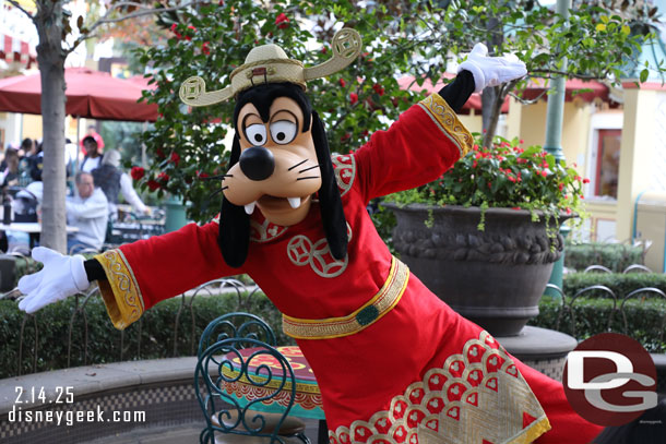 Goofy Celebrating Lunar New Year